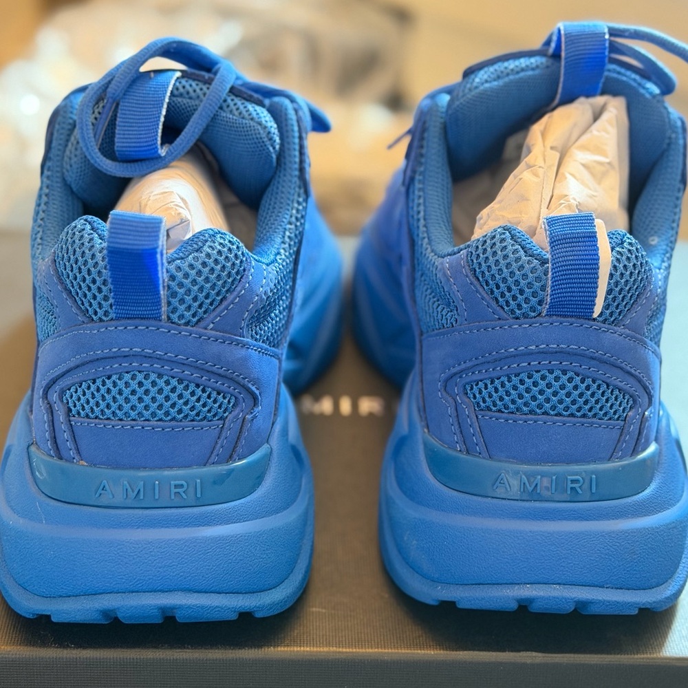 AMIRI Royal blue BRAND NEW!! Bone Runner sneaker - Picture 6 of 13